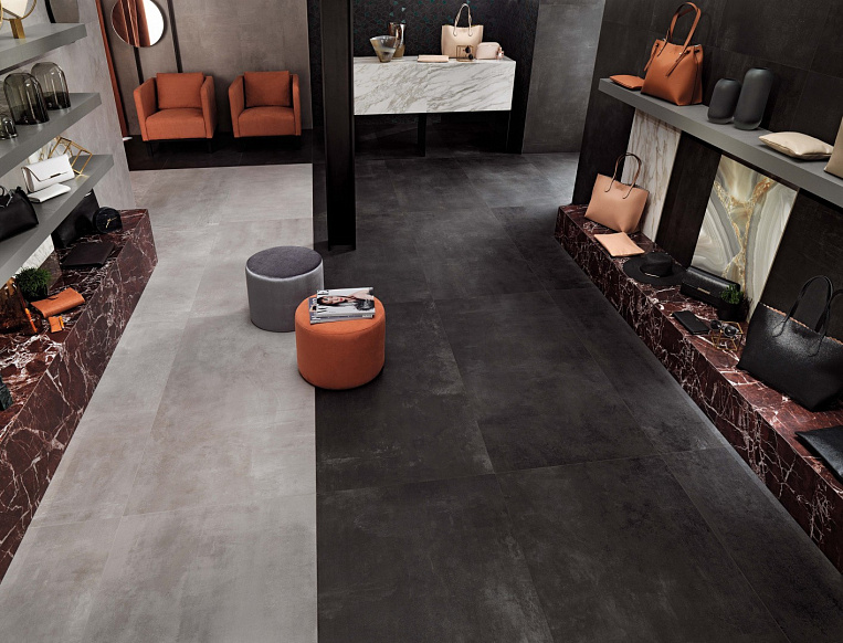 Плитка керамогранит Boost Tarmac 30x60 Matt (1,26 кв.м.) под бетон